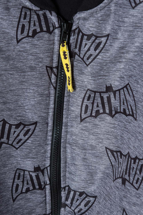 Card slide image -  CHAQUETA DE BATMAN ABIERTO GRIS PARA NIÑO