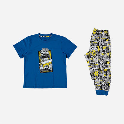  PIJAMA DE MINIONS CON PANTALÓN LARGO MULTICOLOR PARA NIÑO