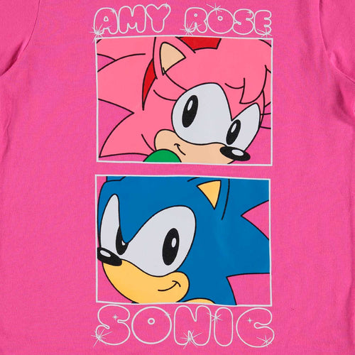 Card slide image -  CAMISETA DE SONIC MANGA CORTA PARA NIÑA