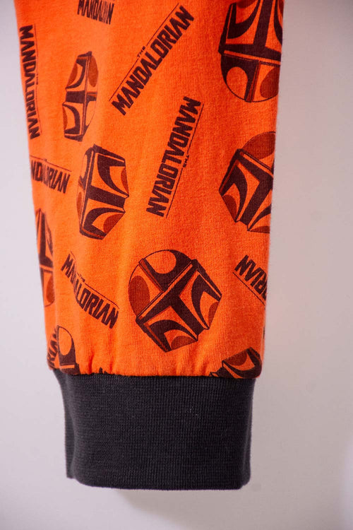 Card slide image -  PIJAMA DE STAR WARS CON PANTALÓN LARGO NARANJA PARA NIÑO