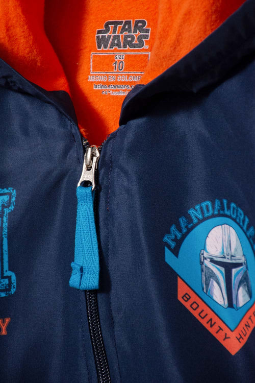 Card slide image -  CHAQUETA DE STAR WARS CON CAPUCHA AZUL OSCURA PARA NIÑO