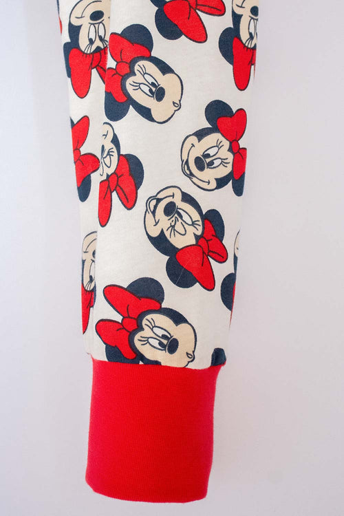 Card slide image -  PIJAMA DE MINNIE MOUSE CON PANTALÓN LARGO MARFIL PARA NIÑA