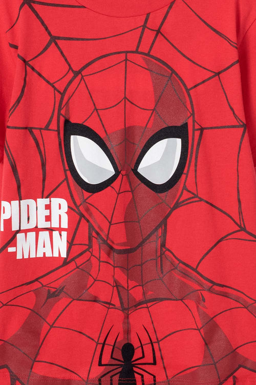 Card slide image -  PIJAMA DE SPIDER-MAN CON PANTALÓN LARGO ROJO PARA NIÑO