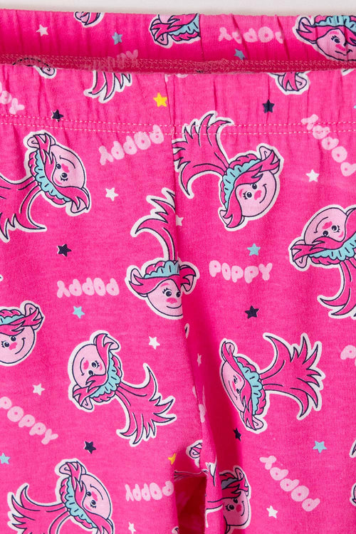 Card slide image -  PIJAMA DE TROLLS DE PANTALÓN LARGO MULTICOLOR PARA NIÑA