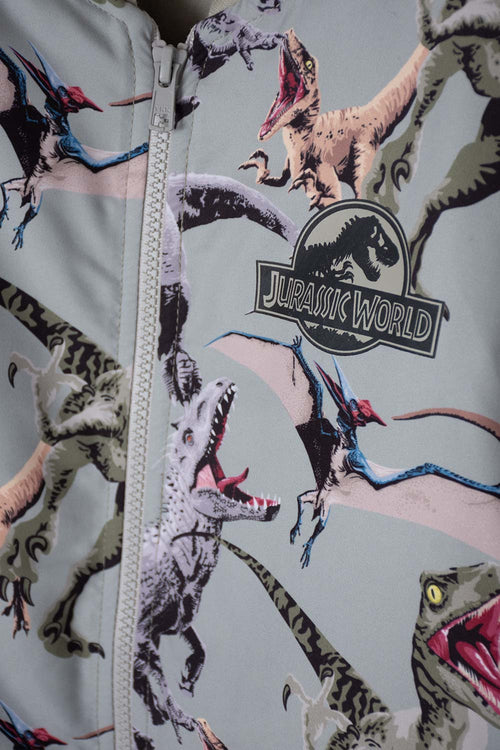 Card slide image -  CHAQUETA DE JURASSIC WORLD CON CIERRE VERDE OLIVA PARA NIÑO