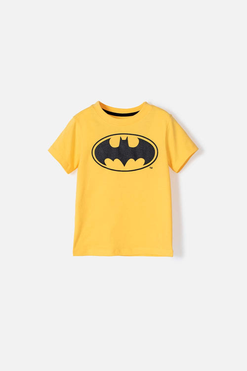 Card slide image -  CAMISETA DE BATMAN CON BOTONES EN EL HOMBRO PARA NIÑO 2T A 5T