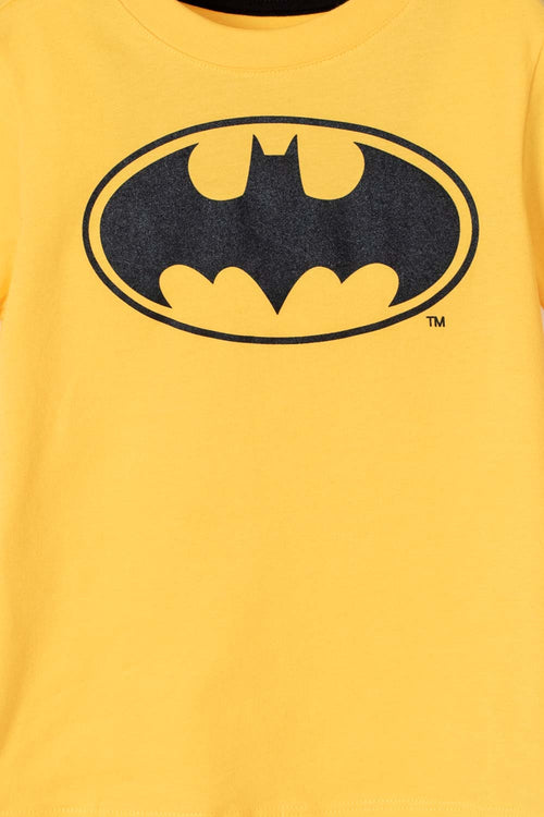 Card slide image -  CAMISETA DE BATMAN CON BOTONES EN EL HOMBRO PARA NIÑO 2T A 5T