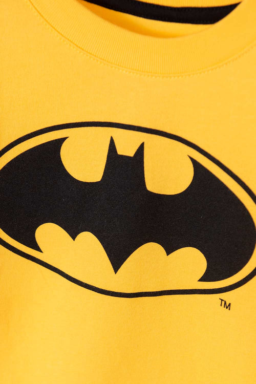 Card slide image -  CAMISETA DE BATMAN CON BOTONES EN EL HOMBRO PARA NIÑO 2T A 5T