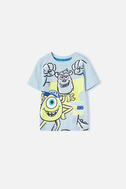  CAMISETA DE MONSTER UNIVERSITY MANGA CORTA PARA NIÑO