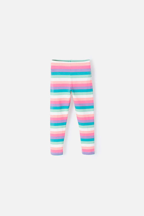 Card slide image -  LEGGING LITTLEMIC ESTAMPADO MULTICOLOR PARA NIÑA 2T A 5T