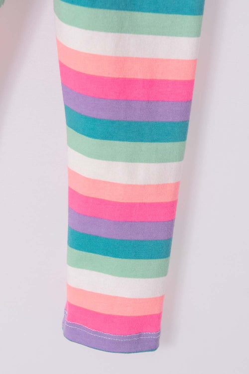 Card slide image -  LEGGING LITTLEMIC ESTAMPADO MULTICOLOR PARA NIÑA 2T A 5T