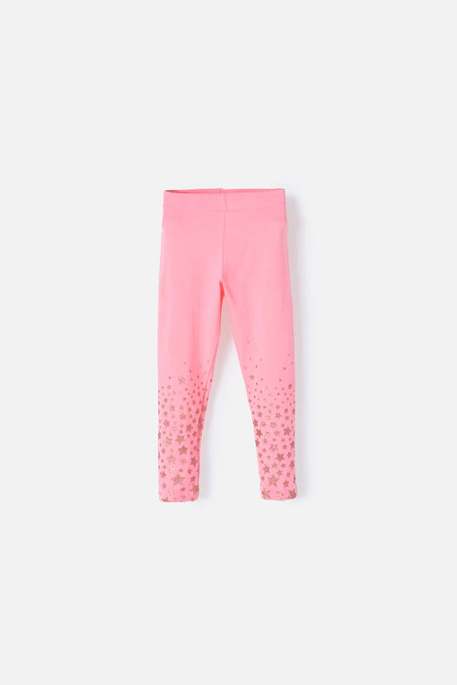 Card slide image -  LEGGINS LITTLEMIC ESTAMPADO ROSADO PARA NIÑA 2T A 5T