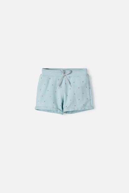  SHORT MIC AZUL PARA NIÑA