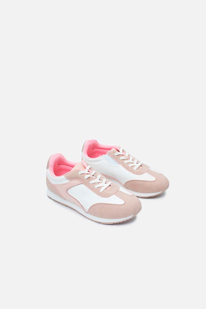  TENIS DE MIC ROSADO PARA NIÑA