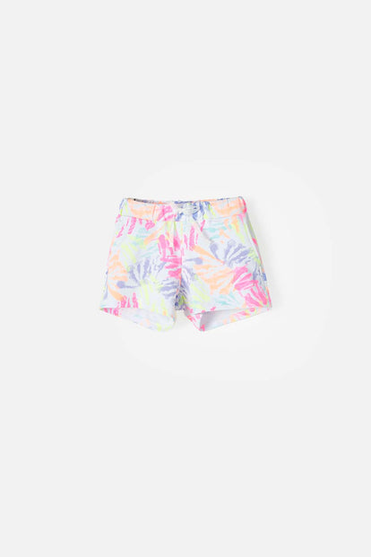  SHORT DE MIC MULTICOLOR PARA NIÑA