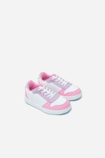  TENIS DE MIC ROSADO PARA NIÑA