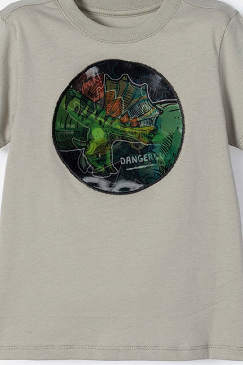 Card slide image -  CAMISETA DE LITTLEMIC MANGA CORTA VERDE PARA NIÑO 2T A 5T