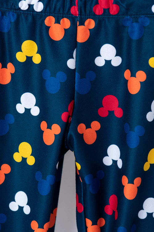 Card slide image -  PIJAMA DE MICKEY MOUSE DE PANTALÓN LARGO AZUL PARA NIÑO 2T A 5T