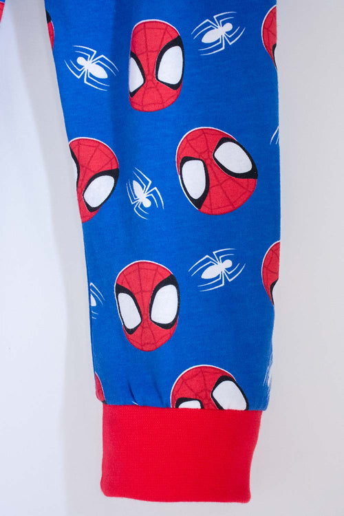 Card slide image -  PIJAMA SPIDEY AND HIS AMAZING FRIENDS ROJO Y AZUL PARA NIÑO 2T A 5T