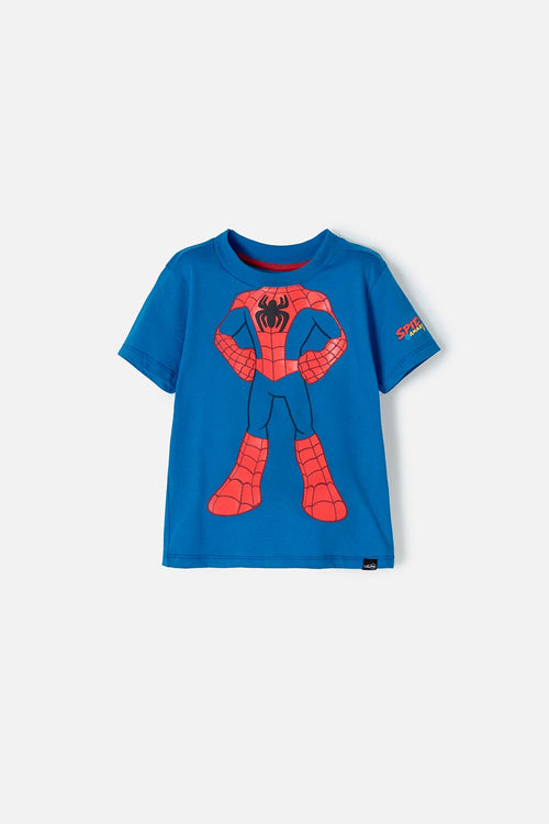 Card slide image -  CAMISETA DE SPIDEY AND HIS AMAZING FRIENDS AZUL PARA NIÑO 2T A 5T