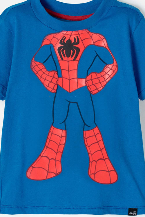 Card slide image -  CAMISETA DE SPIDEY AND HIS AMAZING FRIENDS AZUL PARA NIÑO 2T A 5T