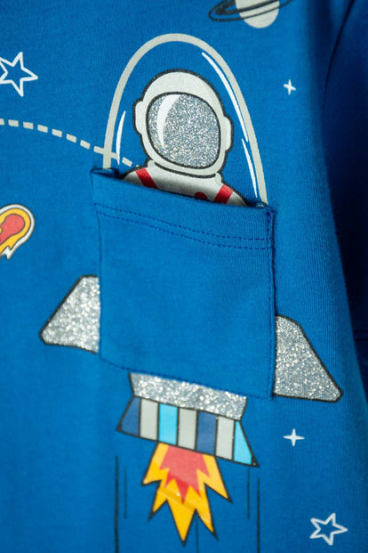  CAMISETA CAMINADOR NIÑO EXTERIOR NASA