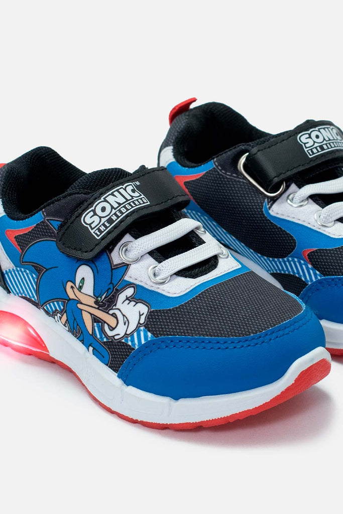 Tenis rojos de sonic para niños sale